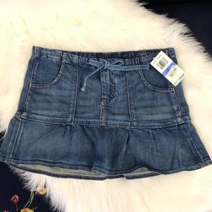 Y2K Citizens of Humanity Drawstring Mini Skirt